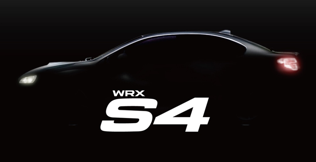 Тизер новой Subaru WRX S4